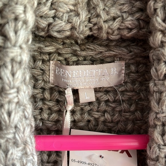 NWT Benedetta B cardigan sweater, L - Picture 4 of 6